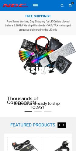 Mobile page screenshot
