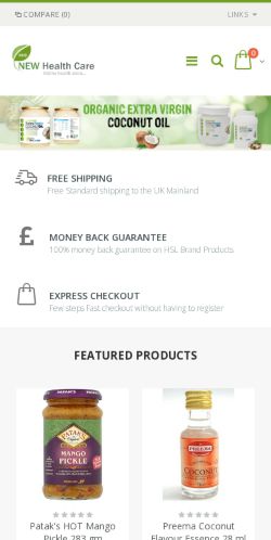 Mobile page screenshot