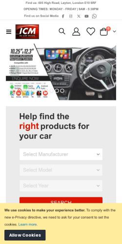Mobile page screenshot