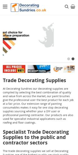 Mobile page screenshot