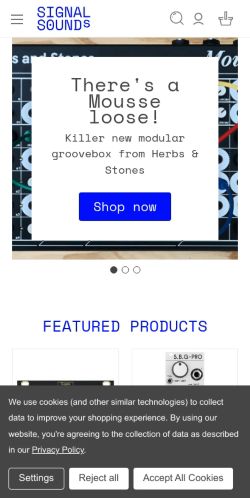 Mobile page screenshot