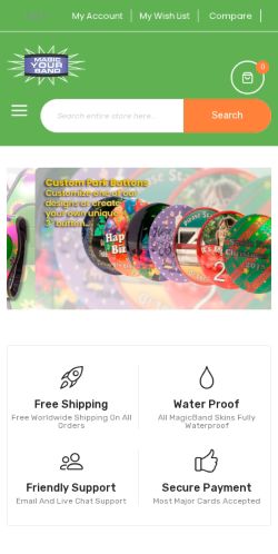 Mobile page screenshot