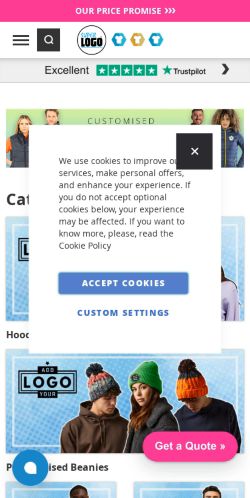 Mobile page screenshot
