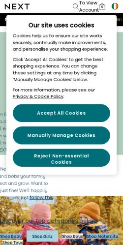 Mobile page screenshot