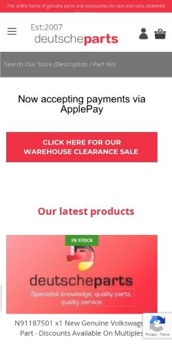 Mobile page screenshot