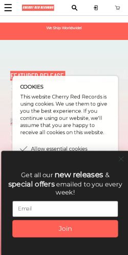 Mobile page screenshot