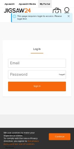 Mobile page screenshot