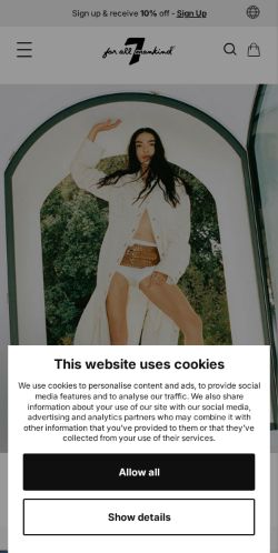 Mobile page screenshot