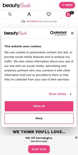 Mobile page screenshot