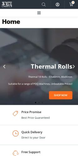 Mobile page screenshot
