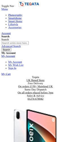 Mobile page screenshot