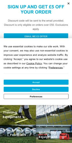Mobile page screenshot