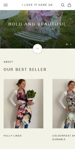 Mobile page screenshot