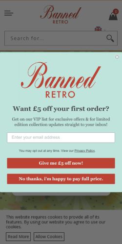 Mobile page screenshot