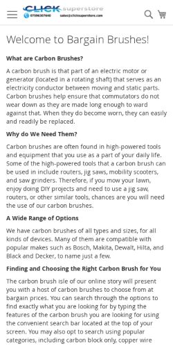 Mobile page screenshot