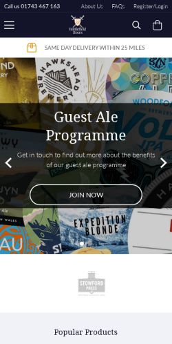 Mobile page screenshot