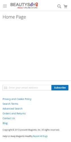 Mobile page screenshot