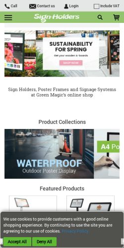 Mobile page screenshot