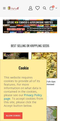 Mobile page screenshot