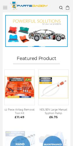 Mobile page screenshot
