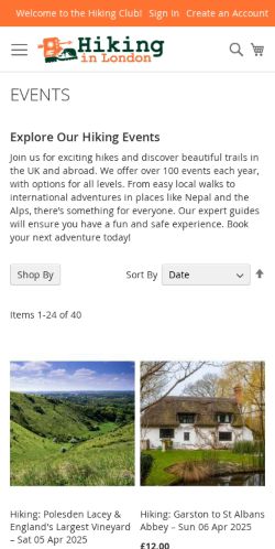 Mobile page screenshot