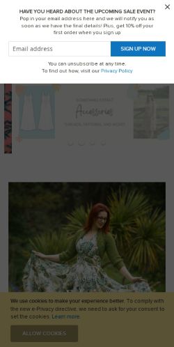 Mobile page screenshot