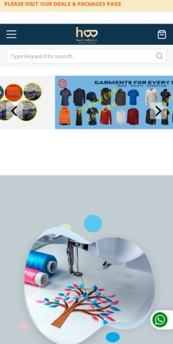 Mobile page screenshot