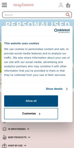 Mobile page screenshot