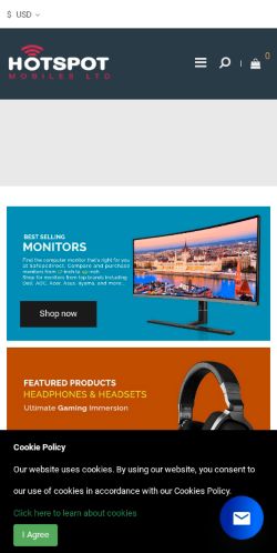 Mobile page screenshot