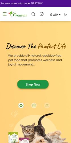 Mobile page screenshot