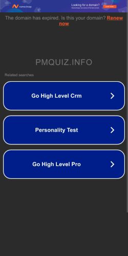 Mobile page screenshot