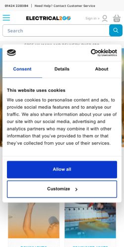 Mobile page screenshot