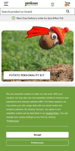 Mobile page screenshot