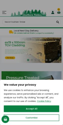 Mobile page screenshot