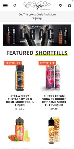 Mobile page screenshot