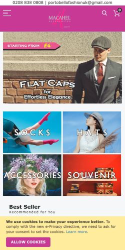 Mobile page screenshot