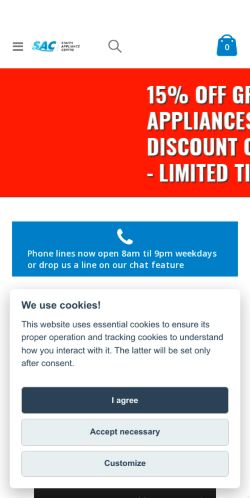 Mobile page screenshot