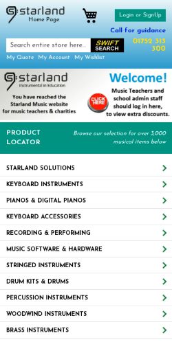 Mobile page screenshot