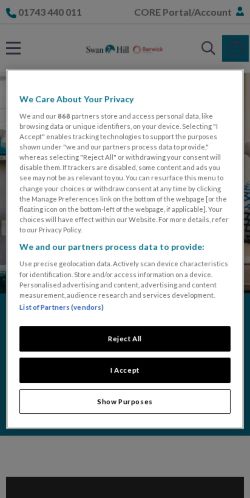 Mobile page screenshot