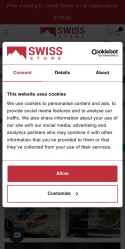 Mobile page screenshot