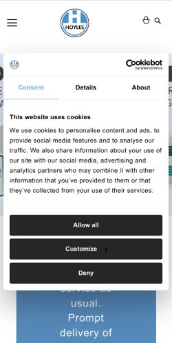 Mobile page screenshot