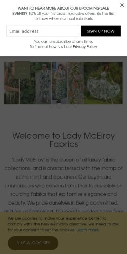 Mobile page screenshot