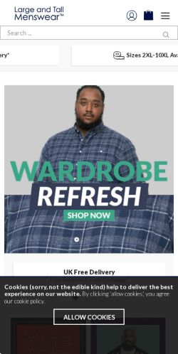 Mobile page screenshot