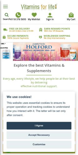 Mobile page screenshot