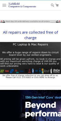 Mobile page screenshot