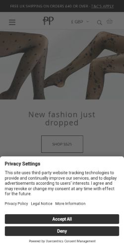 Mobile page screenshot