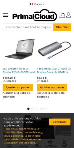 Mobile page screenshot