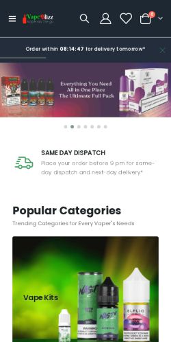 Mobile page screenshot
