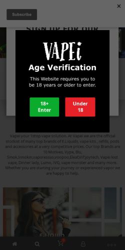 Mobile page screenshot