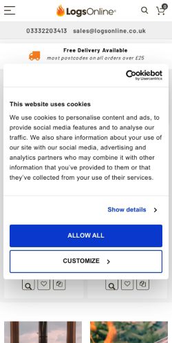 Mobile page screenshot